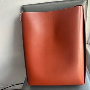 Oak + Fort Leather Tote Bag